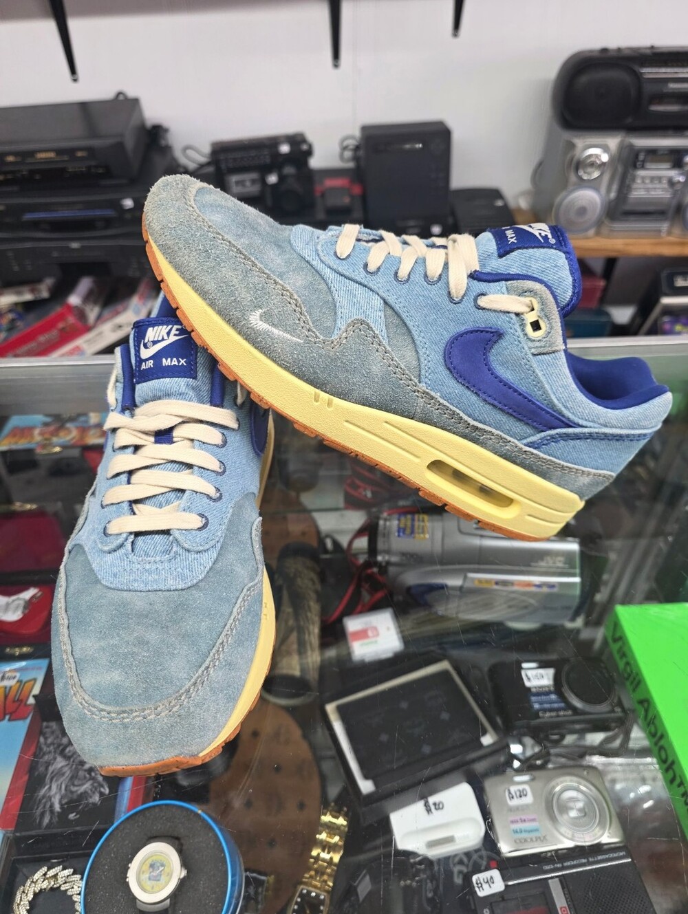 Nike Air Max 1 Premium DV3050-300 Men’s Blue Dirty Denim Size 10